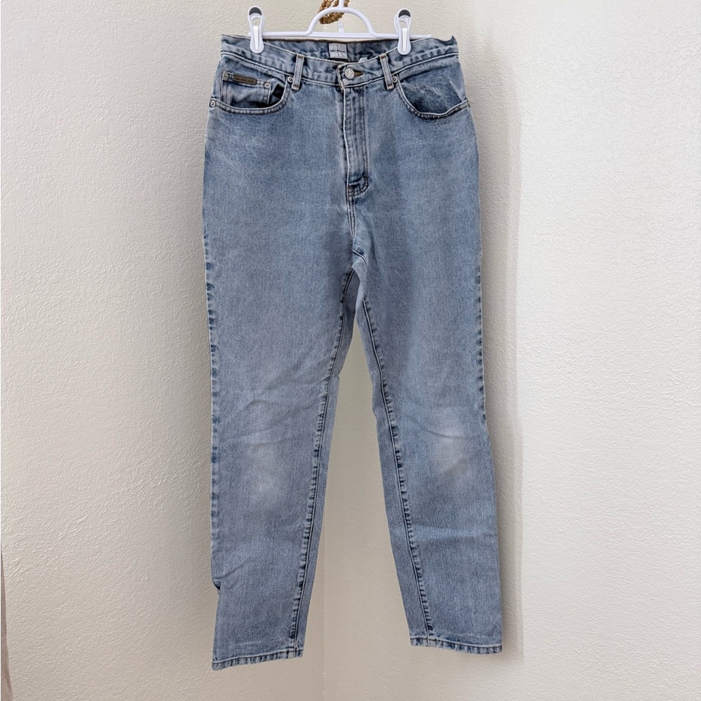 Calvin Klein Jeans High Rise in Light Blue